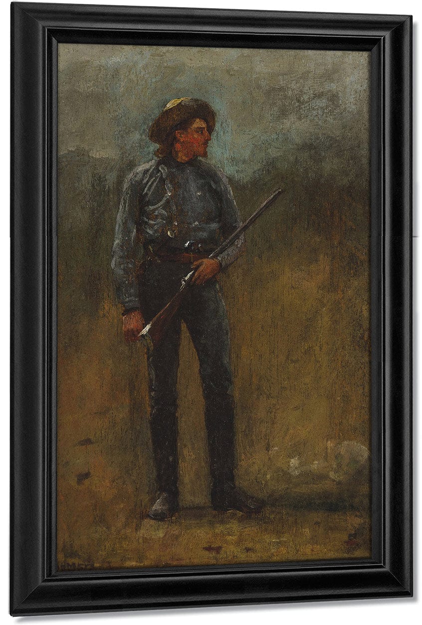 Adirondack Guide By Winslow Homer Fine Art Print