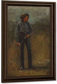 Adirondack Guide By Winslow Homer Fine Art Print