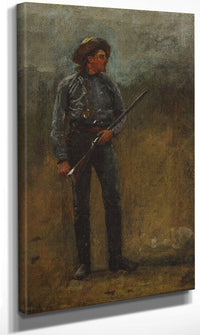 Adirondack Guide By Winslow Homer Fine Art Print