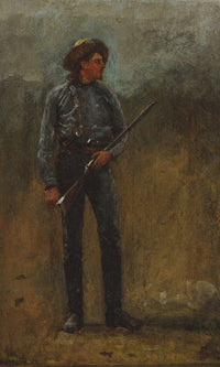 Adirondack Guide By Winslow Homer Fine Art Print