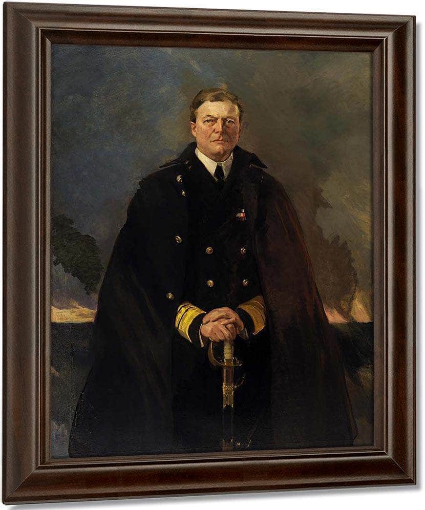 Admiral Sir David Beatty Lord Beatty 1920 By Cecilia Beaux Fine Art Print
