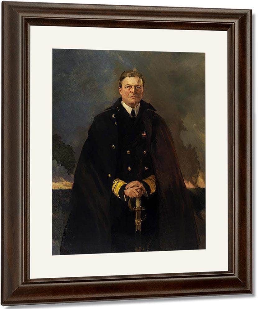 Admiral Sir David Beatty Lord Beatty 1920 By Cecilia Beaux Fine Art Print