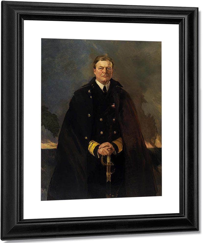 Admiral Sir David Beatty Lord Beatty 1920 By Cecilia Beaux Fine Art Print