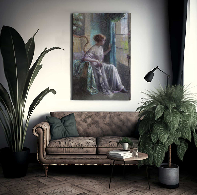 Admiring The View By Enjolras Delphin Fine Art Print