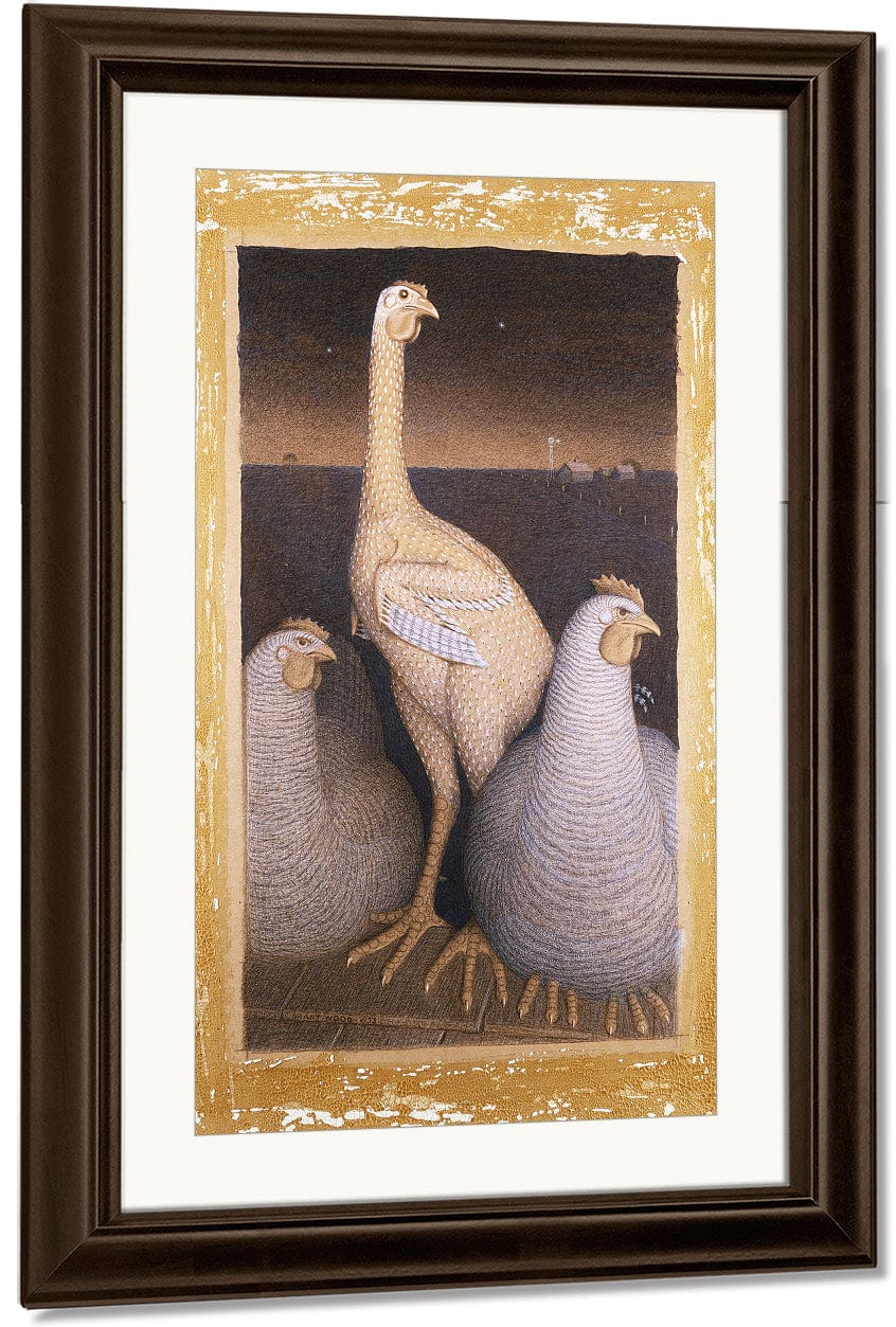 Adolescence By Grant Wood Fine Art Print