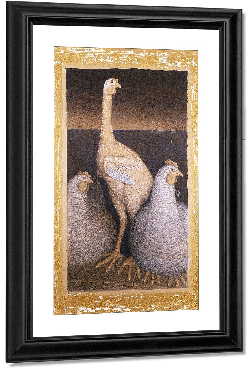 Adolescence By Grant Wood Fine Art Print