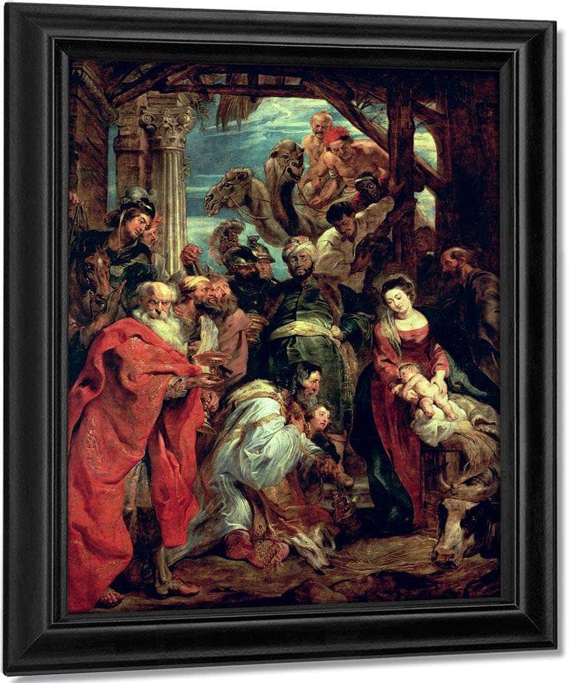 Adoration Of The Magi 2 By Peter Paul Rubens Fine Art Print