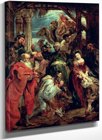 Adoration Of The Magi 2 By Peter Paul Rubens Fine Art Print