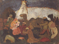 Adoration Of The Magi By Paula Modersohn Becker Fine Art Print