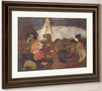 Adoration Of The Magi By Paula Modersohn Becker Fine Art Print