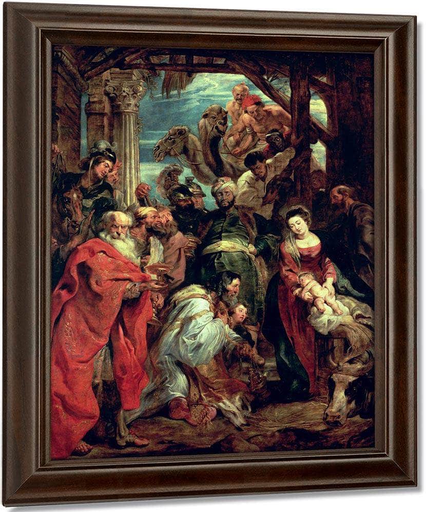 Adoration Of The Magi By Peter Paul Rubens Fine Art Print
