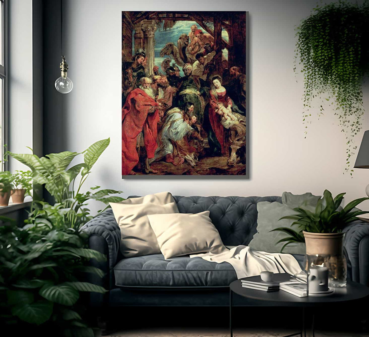 Adoration Of The Magi By Peter Paul Rubens Fine Art Print