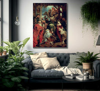 Adoration Of The Magi By Peter Paul Rubens Fine Art Print