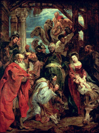 Adoration Of The Magi By Peter Paul Rubens Fine Art Print