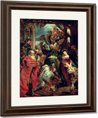 Adoration Of The Magi By Peter Paul Rubens Fine Art Print