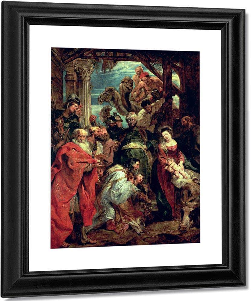 Adoration Of The Magi By Peter Paul Rubens Fine Art Print