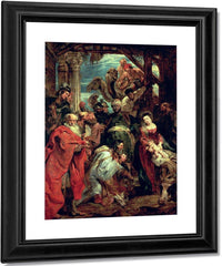 Adoration Of The Magi By Peter Paul Rubens Fine Art Print