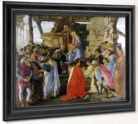 Adoration Of The Magib By Sandro Botticelli Fine Art Print