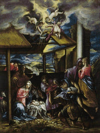 Adoration Of The Shepherds By El Greco Fine Art Print