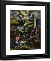 Adoration Of The Shepherds By El Greco Fine Art Print
