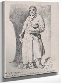 Aesopus By Francisco De Goya Fine Art Print