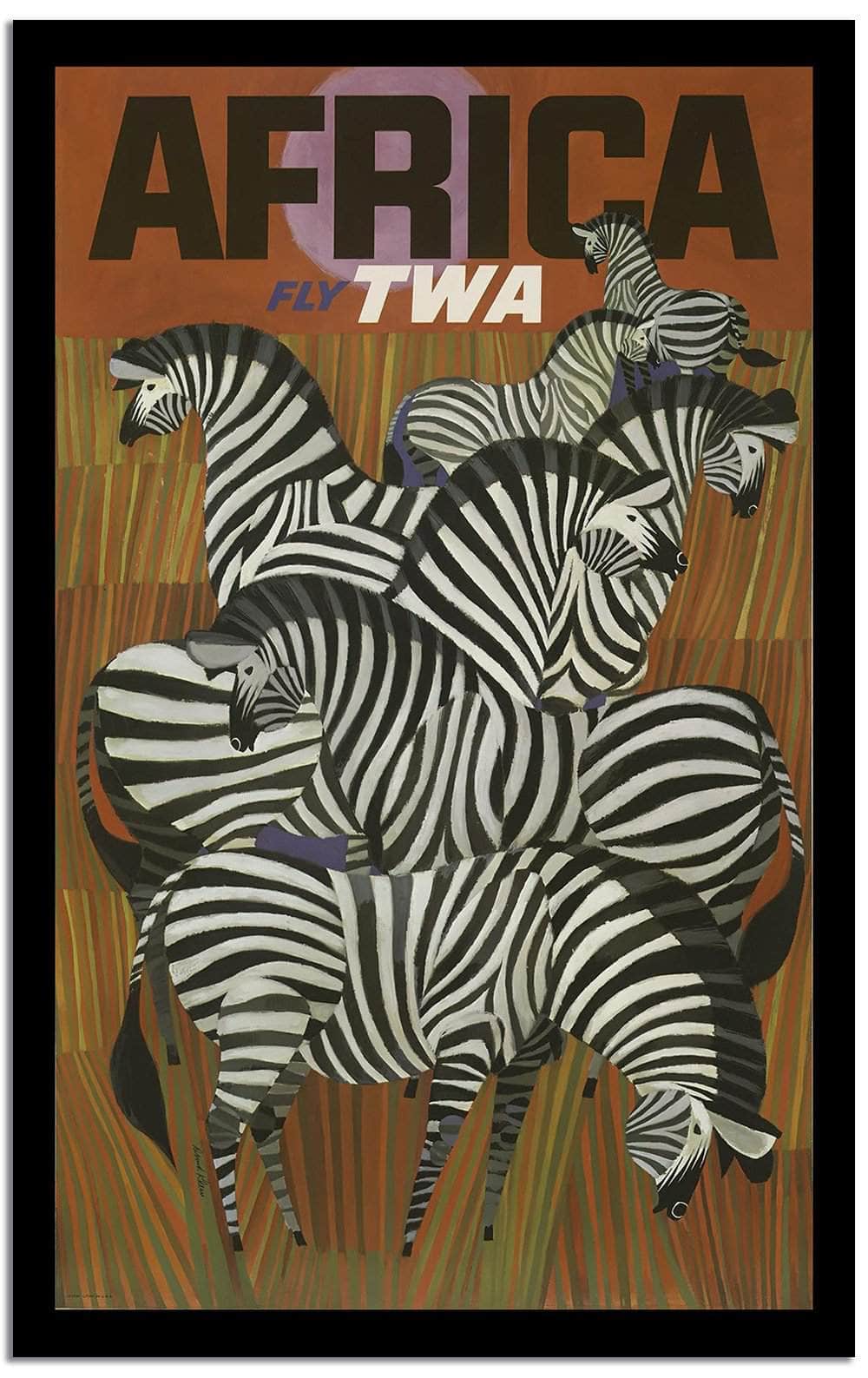 Africa Twa  Wpa Vintage Advertising Fine Art Print