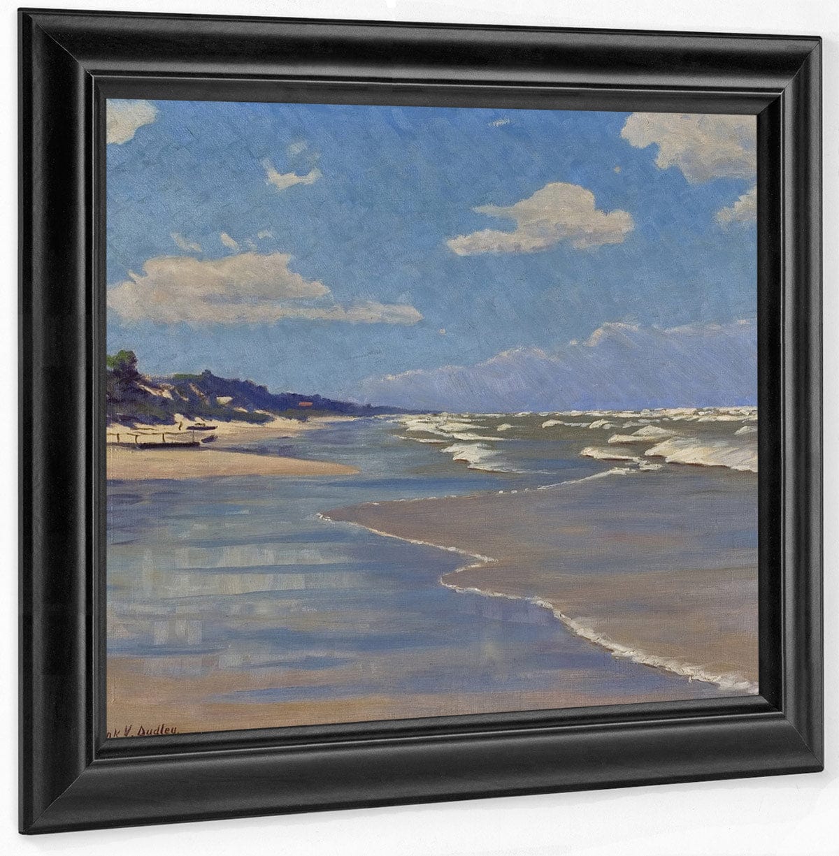 After High Winds By Frank V. Dudley Fine Art Print