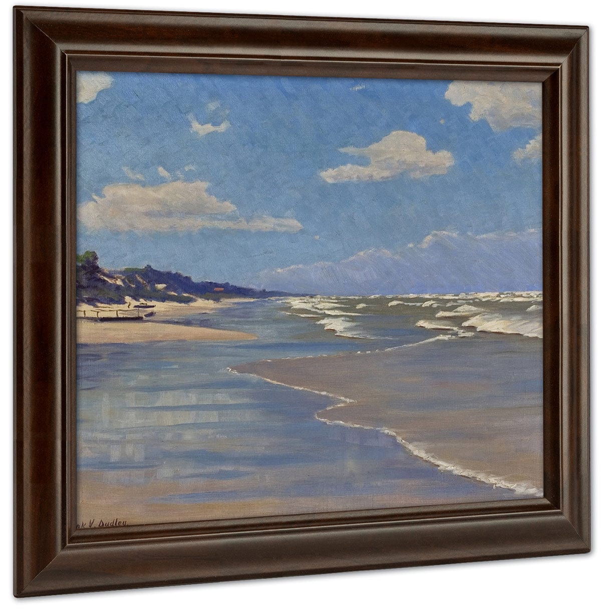 After High Winds By Frank V. Dudley Fine Art Print