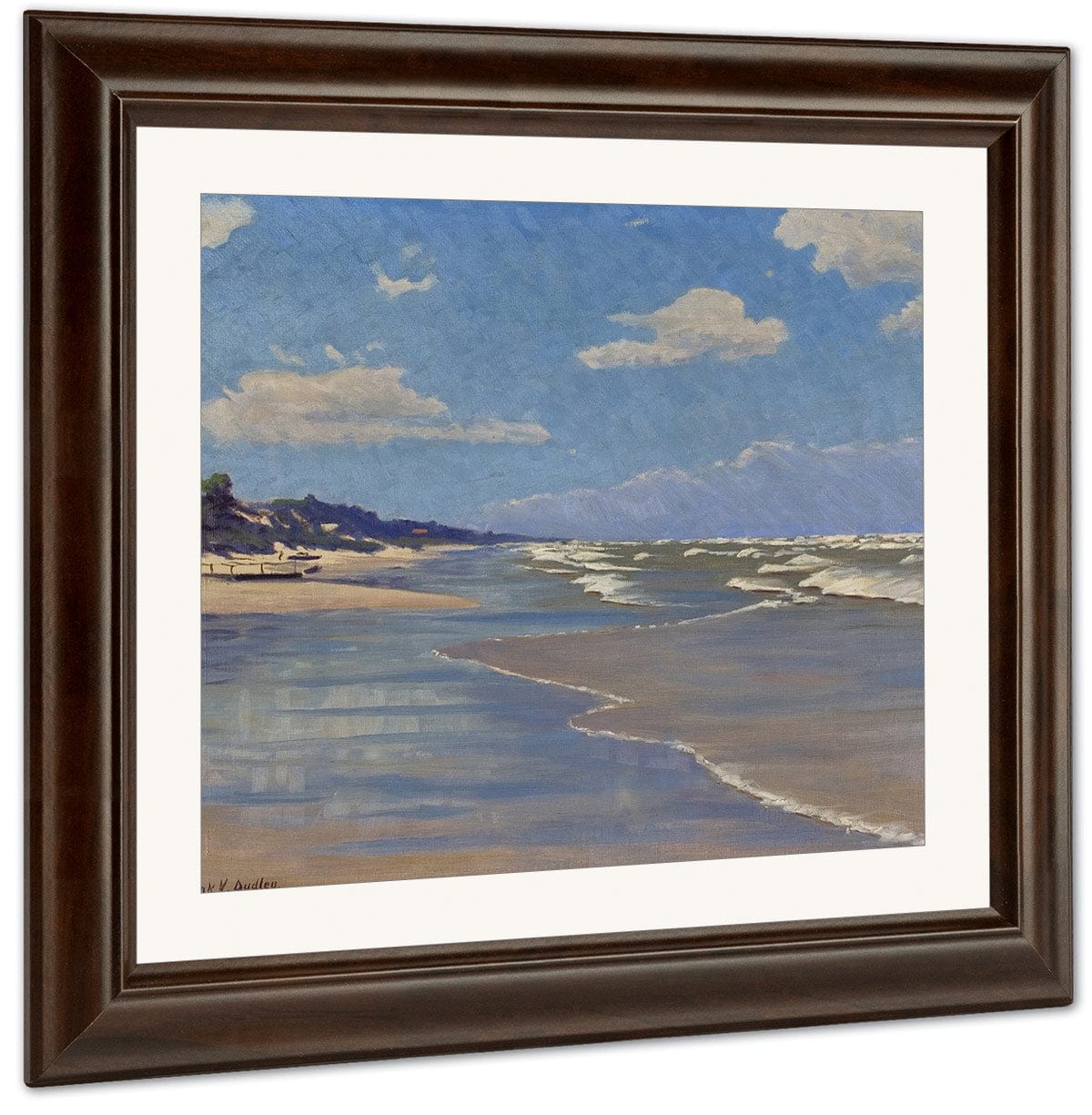 After High Winds By Frank V. Dudley Fine Art Print