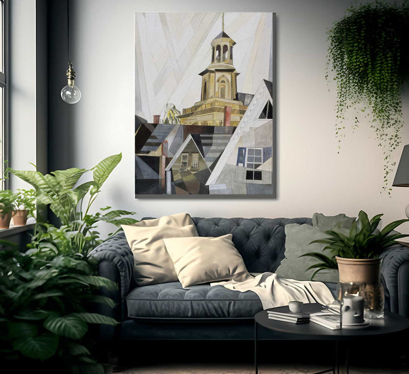 After Sir Christopher Wren By Charles Demuth Fine Art Print