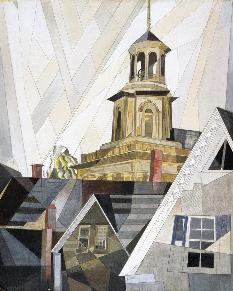 After Sir Christopher Wren By Charles Demuth Fine Art Print
