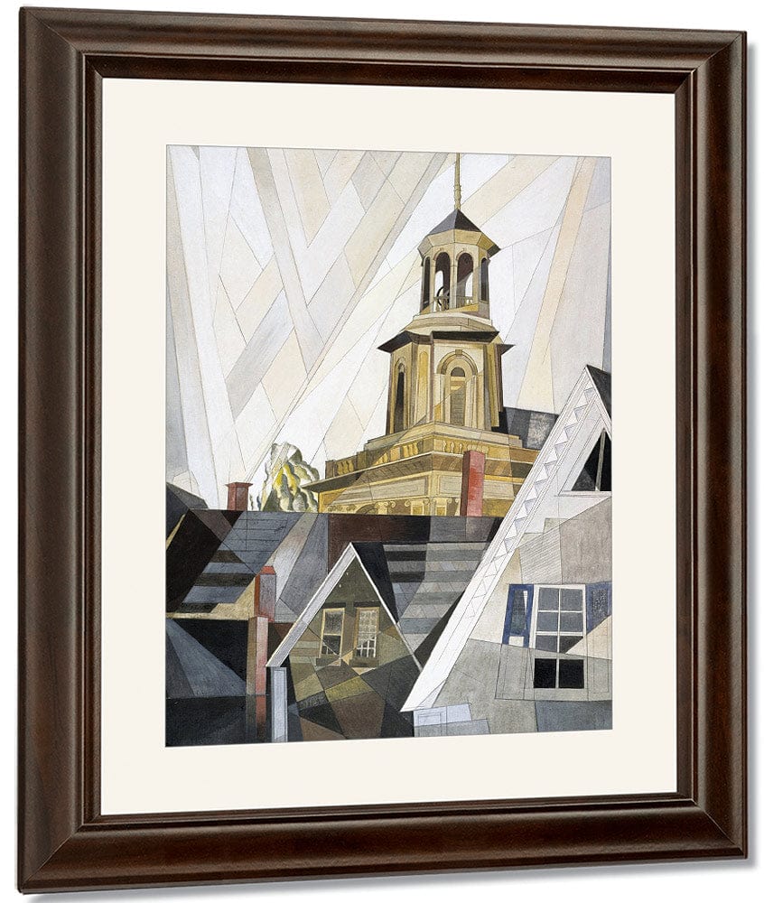 After Sir Christopher Wren By Charles Demuth Fine Art Print