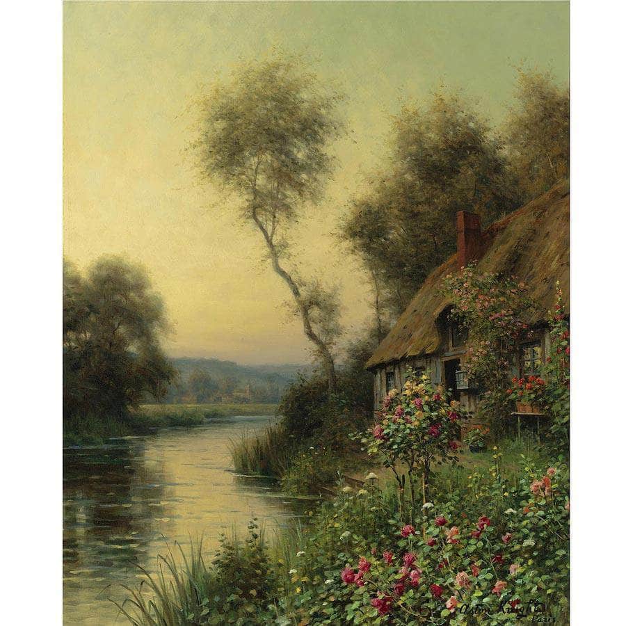After Sunset By Louis Aston Knight Fine Art Print