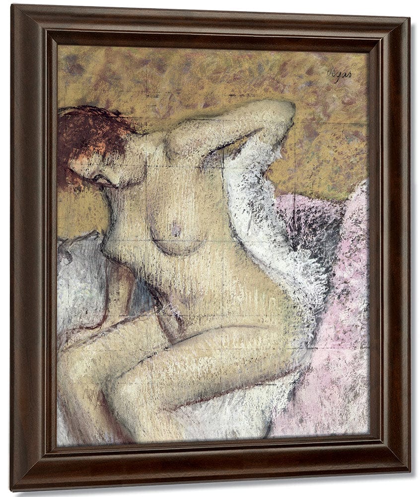 After The Bath 1 By Edgar Degas Fine Art Print