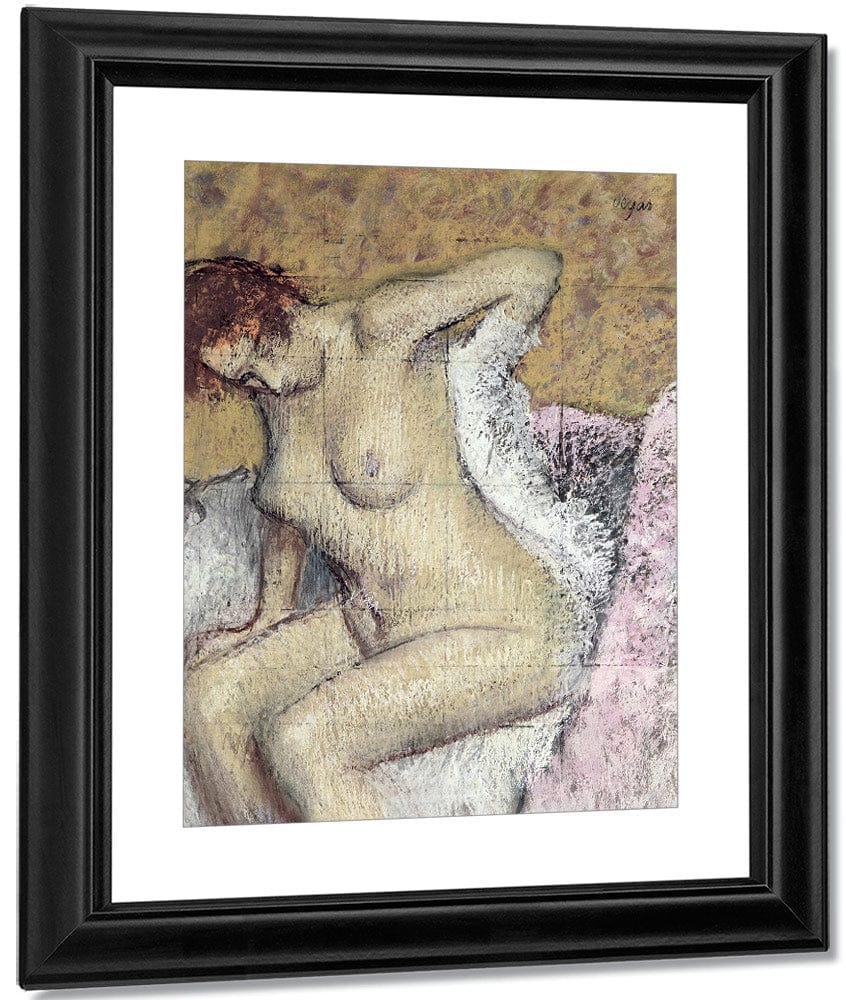After The Bath 1 By Edgar Degas Fine Art Print