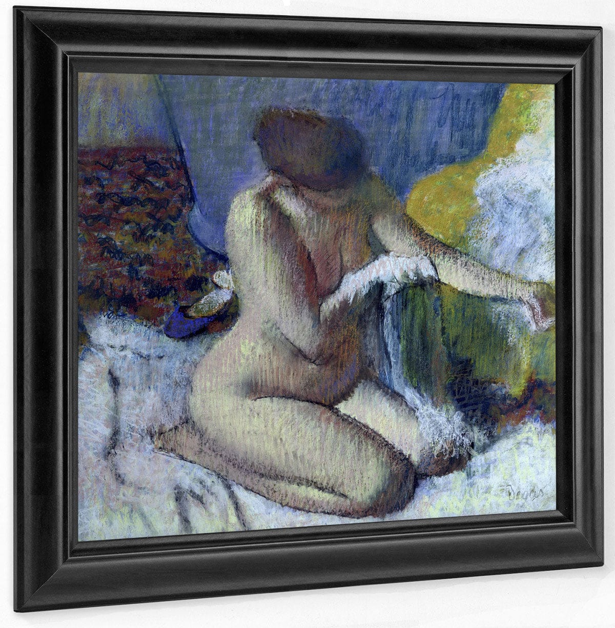 After The Bath 2 By Edgar Degas Fine Art Print
