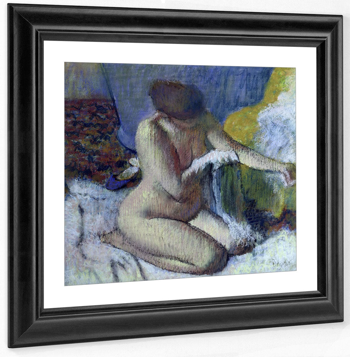 After The Bath 2 By Edgar Degas Fine Art Print