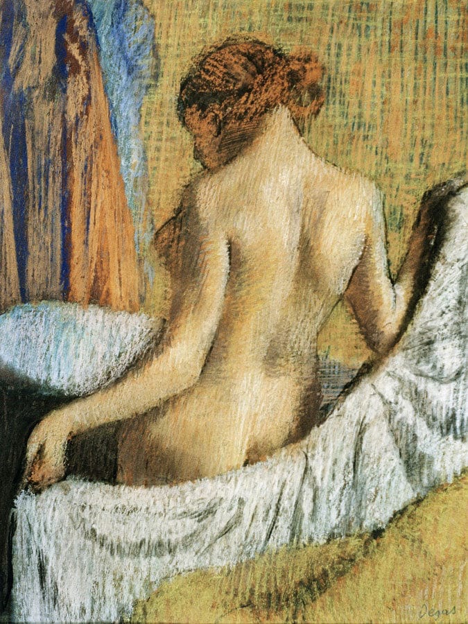 After The Bath 6 By Edgar Degas Fine Art Print