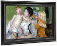 After The Bath By Cassatt Mary Fine Art Print