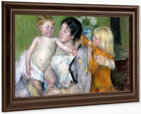 After The Bath By Cassatt Mary Fine Art Print