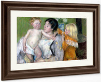 After The Bath By Cassatt Mary Fine Art Print
