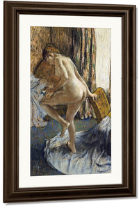 After The Bath By Edgar Degas Fine Art Print