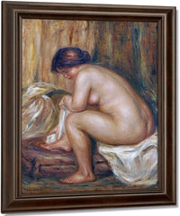 After The Bath By Pierre Auguste Renoir Fine Art Print