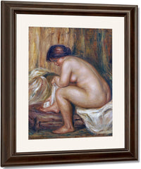 After The Bath By Pierre Auguste Renoir Fine Art Print
