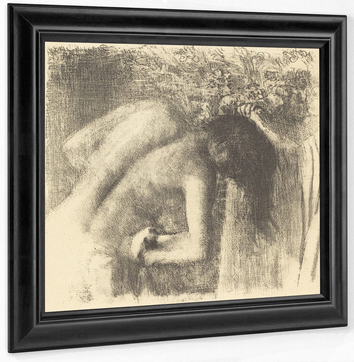 After The Bath (La Sortie Du Bain (Grand Planche)) By Edgar Degas Fine Art Print