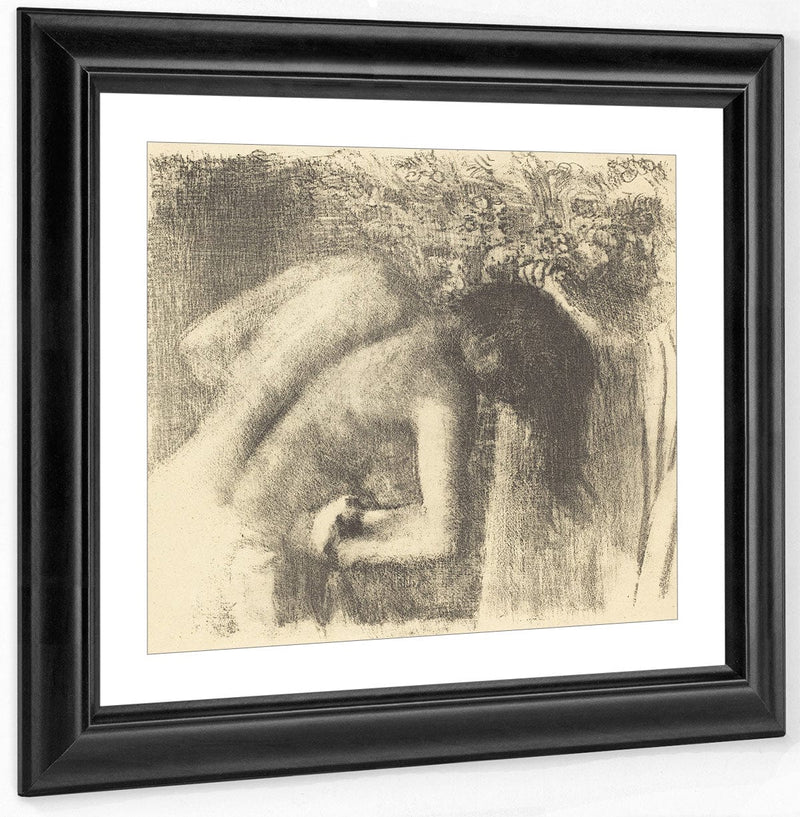 After The Bath (La Sortie Du Bain (Grand Planche)) By Edgar Degas Fine Art Print