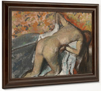 After The Bath, Woman Drying Herself (Après Le Bain, Femme S'essuyant) By Edgar Degas Fine Art Print