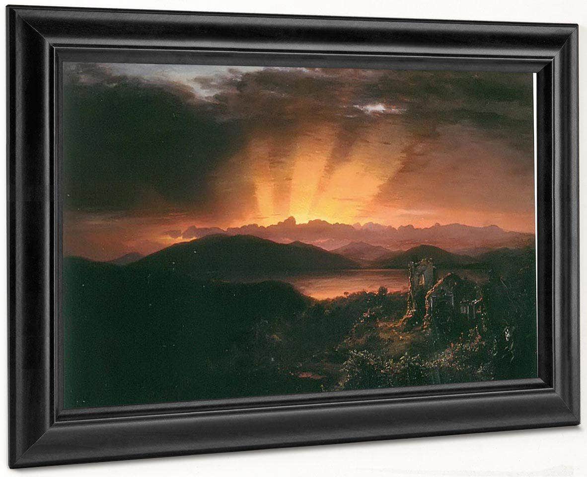 After The Glow By Frederic Edwin Church Fine Art Print