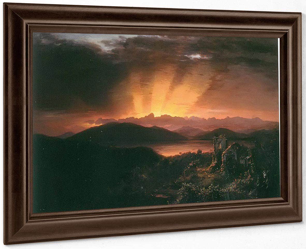 After The Glow By Frederic Edwin Church Fine Art Print