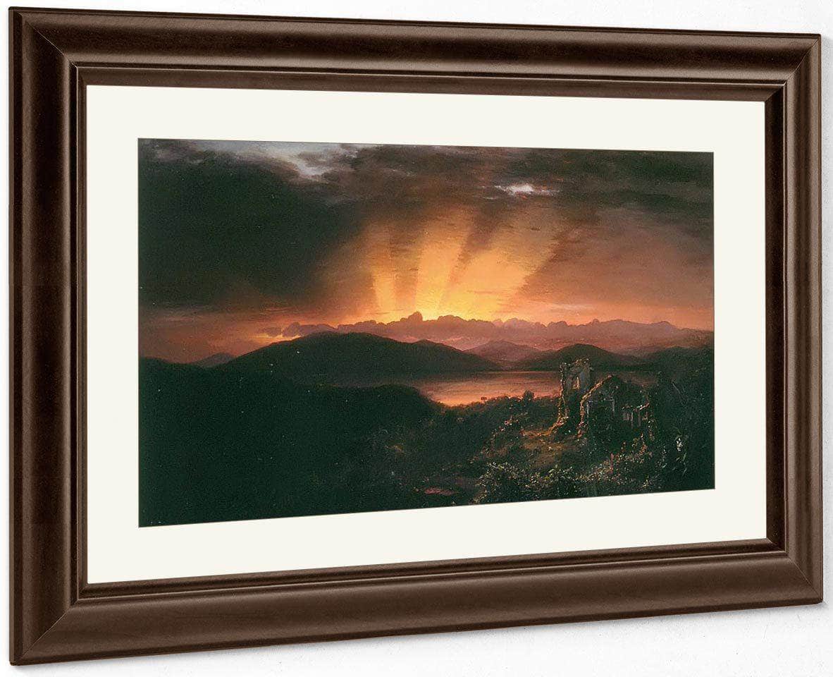 After The Glow By Frederic Edwin Church Fine Art Print